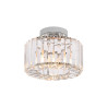 NOWOŚĆ Plafon Vetro chrom 1xE27 Light Prestige