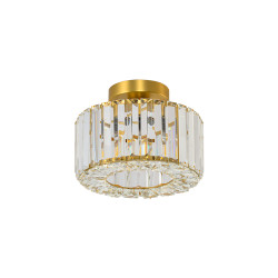 NOWOŚĆ Plafon Vetro złoty 1xE27 Light Prestige