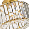 NOWOŚĆ Plafon Vetro złoty 1xE27 Light Prestige