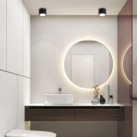 NOWOŚĆ Oprawa natynkowa Kendal czarna IP65 GX53 Light Prestige