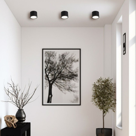 NOWOŚĆ Oprawa natynkowa Kendal czarna IP65 GX53 Light Prestige