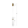 NOWOŚĆ Lampa wisząca Ambiente złota LED CCT Light Prestige