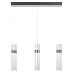 NOWOŚĆ Lampa wisząca Ambiente 3 srebrna LED CCT Light Prestige