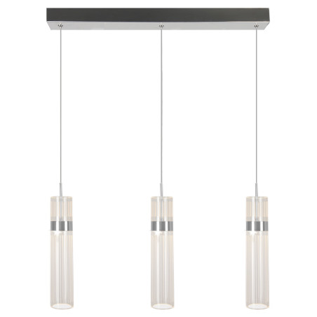 NOWOŚĆ Lampa wisząca Ambiente 3 srebrna LED CCT Light Prestige