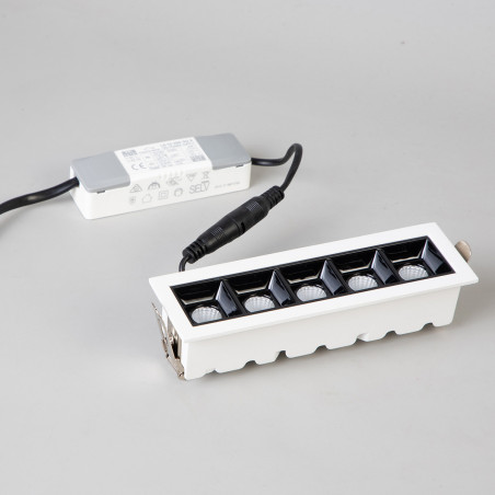 NOWOŚĆ Oprawa podtynkowa Solar 5 biała LED 3000K Light Prestige