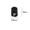 NOWOŚĆ Oprawa natynkowa Tom czarna LED CCT Light Prestige