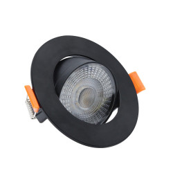 NOWOŚĆ Ruchome oczko podtynkowe Plus czarne LED CCT Light Prestige