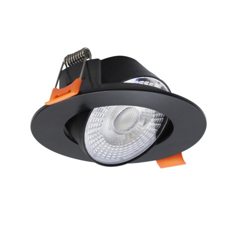 NOWOŚĆ Ruchome oczko podtynkowe Plus czarne LED CCT Light Prestige