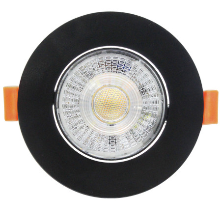 NOWOŚĆ Ruchome oczko podtynkowe Plus czarne LED CCT Light Prestige
