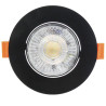 NOWOŚĆ Ruchome oczko podtynkowe Plus czarne LED CCT Light Prestige