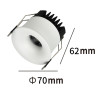 NOWOŚĆ Oczko podtynkowe Zyra białe LED CCT Light Prestige