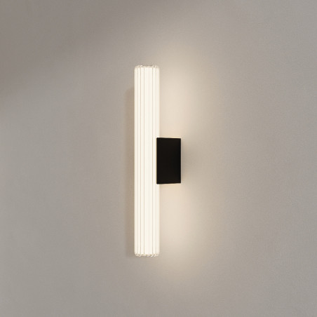 NOWOŚĆ Kinkiet Linea 45 cm czarny LED CCT Light Prestige