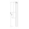 NOWOŚĆ Kinkiet Linea 61 cm biały LED CCT Light Prestige
