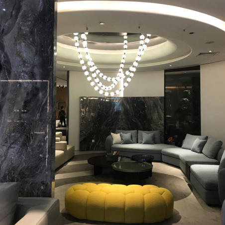 NOWOŚĆ Lampa wisząca Dorado Rope 3 m złota LED CCT Light Prestige