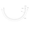 NOWOŚĆ Lampa wisząca Dorado Rope 3 m złota LED CCT Light Prestige