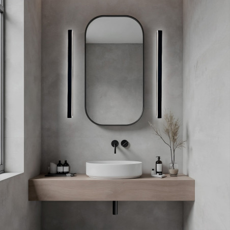NOWOŚĆ Kinkiet Bodo 40 cm czarny IP54 LED CCT Light Prestige