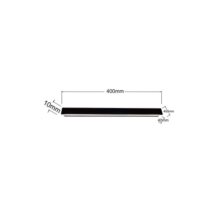 NOWOŚĆ Kinkiet Bodo 40 cm czarny IP54 LED CCT Light Prestige