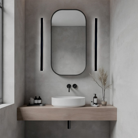 NOWOŚĆ Kinkiet Bodo 90 cm czarny IP54 LED CCT Light Prestige
