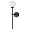 NOWOŚĆ Kinkiet Piruleta czarny IP44 1xG9 Light Prestige
