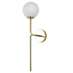 NOWOŚĆ Kinkiet Piruleta złoty IP44 1xG9 Light Prestige