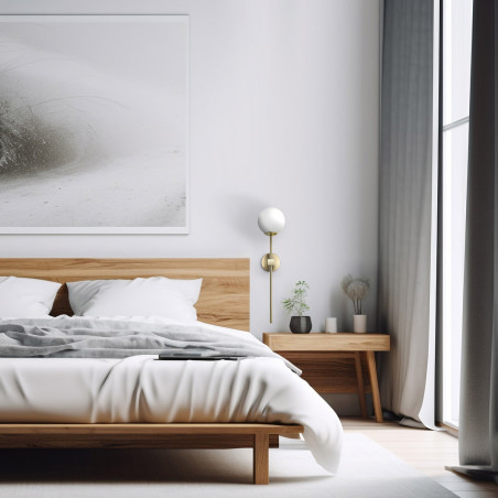 NOWOŚĆ Kinkiet Piruleta złoty IP44 1xG9 Light Prestige