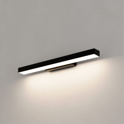 NOWOŚĆ Kinkiet Aqua 42 cm czarny IP44 LED CCT Light Prestige