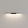 NOWOŚĆ Kinkiet Aqua 42 cm czarny IP44 LED CCT Light Prestige