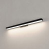 NOWOŚĆ Kinkiet Aqua 66,5 cm czarny IP44 LED CCT Light Prestige
