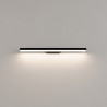 NOWOŚĆ Kinkiet Aqua 66,5 cm czarny IP44 LED CCT Light Prestige