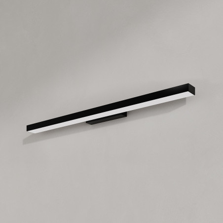 NOWOŚĆ Kinkiet Aqua 66,5 cm czarny IP44 LED CCT Light Prestige