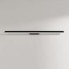 NOWOŚĆ Kinkiet Aqua 92 cm czarny IP44 LED CCT Light Prestige