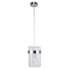 NOWOŚĆ Lampa wisząca Vetro 1 chrom 1xE14 Light Prestige
