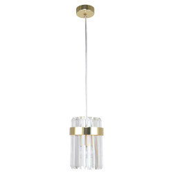 NOWOŚĆ Lampa wisząca Vetro 1 złota 1xE14 Light Prestige