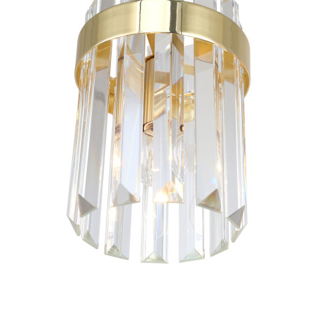 NOWOŚĆ Lampa wisząca Vetro 1 złota 1xE14 Light Prestige