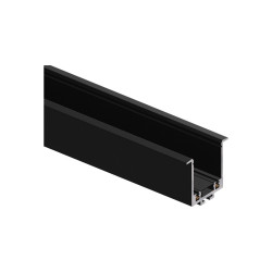 NOWOŚĆ Szyna podtynkowa 2 m Magnetic Slim czarna Light Prestige
