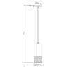 NOWOŚĆ Lampa wisząca Amo czarna 1xE27 Light Prestige