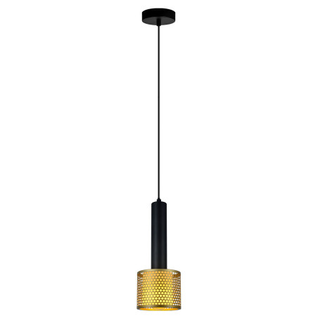 NOWOŚĆ Lampa wisząca Amo złoto-czarna 1xE27 Light Prestige