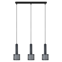 NOWOŚĆ Lampa wisząca Amo czarna 3xE27 Light Prestige