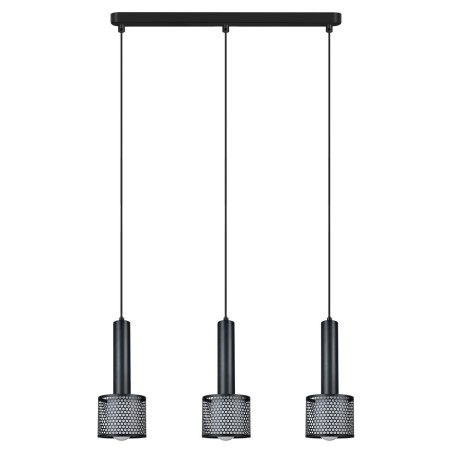 NOWOŚĆ Lampa wisząca Amo czarna 3xE27 Light Prestige