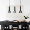 NOWOŚĆ Lampa wisząca Amo czarna 3xE27 Light Prestige