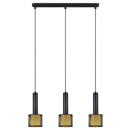 NOWOŚĆ Lampa wisząca Amo czarna 3xE27 Light Prestige