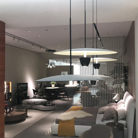 NOWOŚĆ Lampa wisząca Ufo M czarna LED CCT Light Prestige