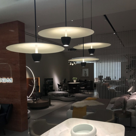 NOWOŚĆ Lampa wisząca Ufo M czarna LED CCT Light Prestige