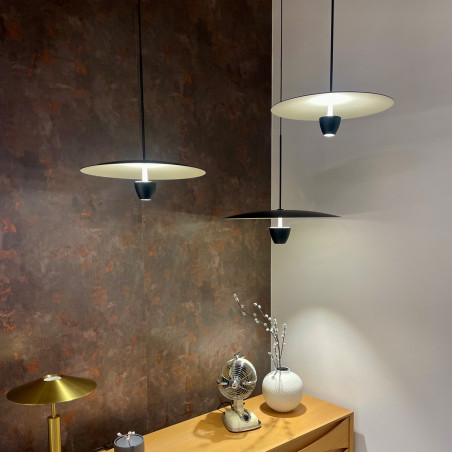 NOWOŚĆ Lampa wisząca Ufo S czarna LED CCT Light Prestige
