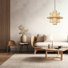 NOWOŚĆ Rattanowa lampa wisząca Astra naturalna 1xE27 Light Prestige