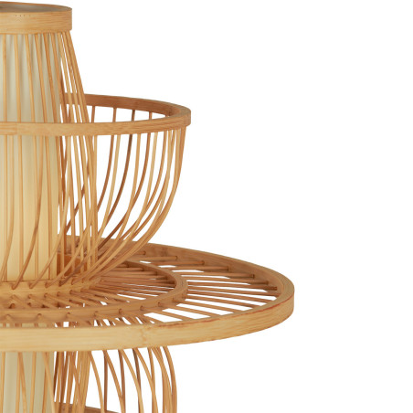 NOWOŚĆ Rattanowa lampa wisząca Astra naturalna 1xE27 Light Prestige