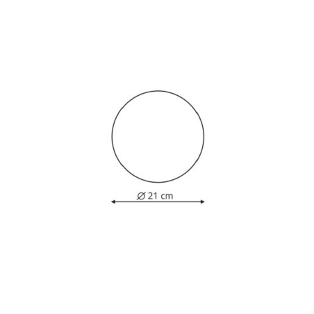 NOWOŚĆ Plafon Platillo 21 cm czarny LED CCT Light Prestige