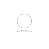 NOWOŚĆ Plafon Platillo 21 cm czarny LED CCT Light Prestige