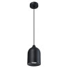 NOWOŚĆ Metalowa lampa wisząca Nilo czarna 1xGU10 Light Prestige