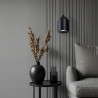 NOWOŚĆ Metalowa lampa wisząca Nilo czarna 1xGU10 Light Prestige